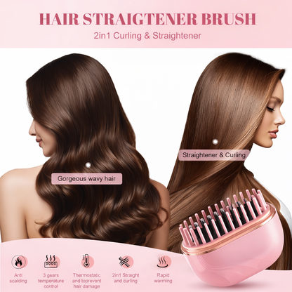 Mini Cordless Hair Straightener