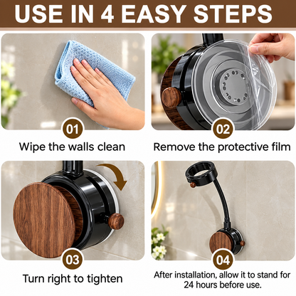 HandsFree™ 360 Degree Hair Dryer Holder