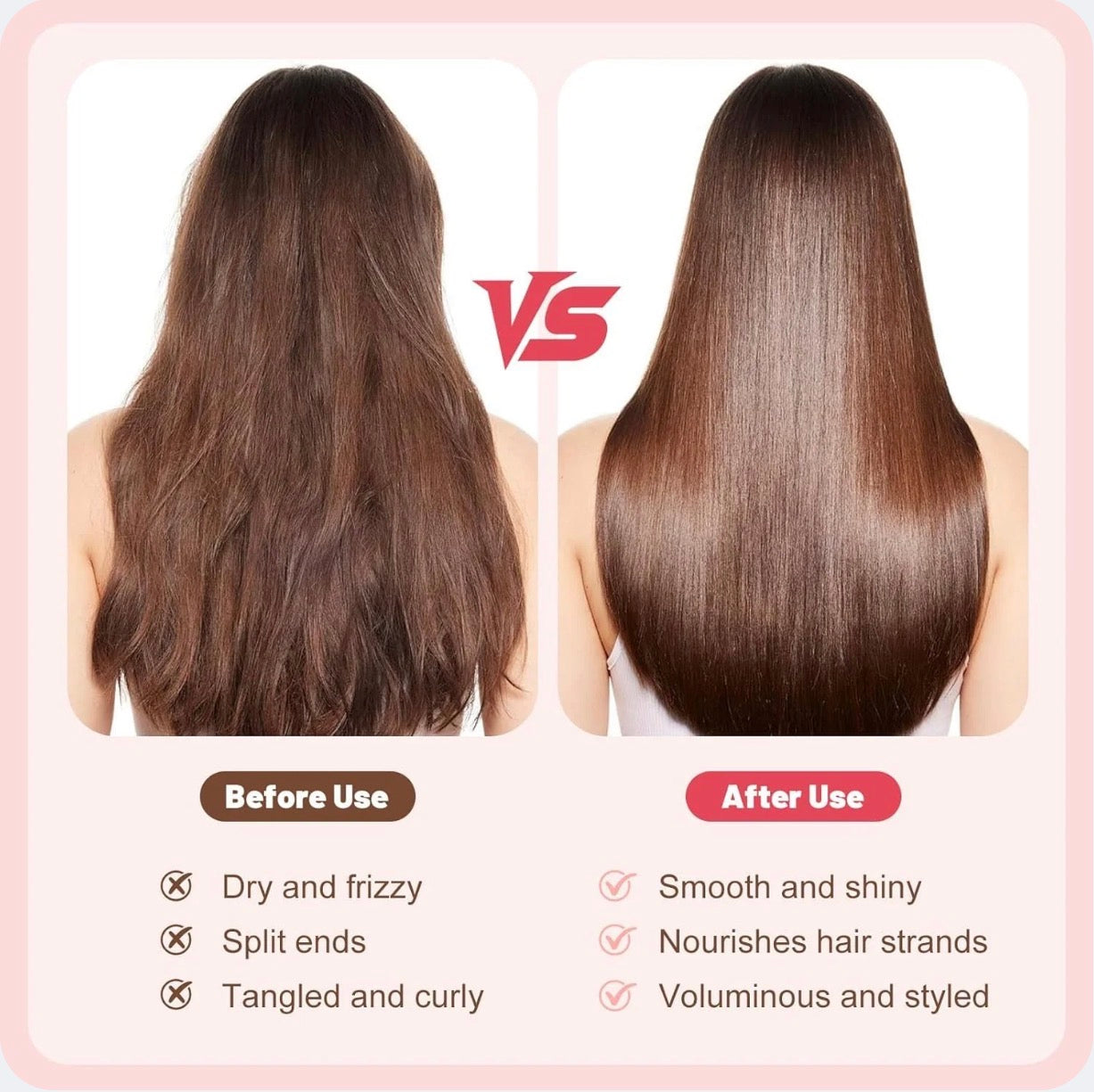 Mini Cordless Hair Straightener