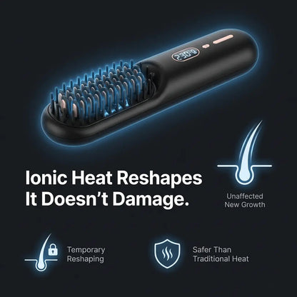 TressPro™ Cordless Hair Straightening Brush